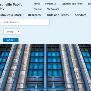 Backdrop version of Jaxpubliclibrary.org