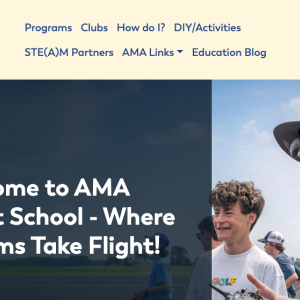 Screenshot of AMA Flight School